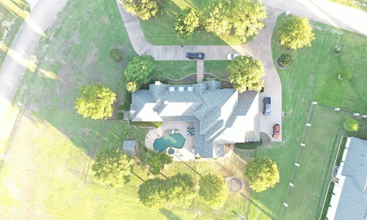 New shingle roof installation on a home in Chanute